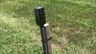 OldGuyDIY MIghty Mule Driveway Sensor Transmitter Mounting Tip. Steel Post Causes Random Alarm Sound Wealth