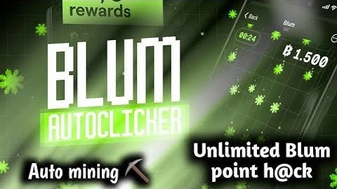 Blum auto clicker free || Update Blum farming script: anti-detect, autorun and other chips!