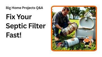 Stop Septic Problems Fast Fix for Effluent Filter Issues