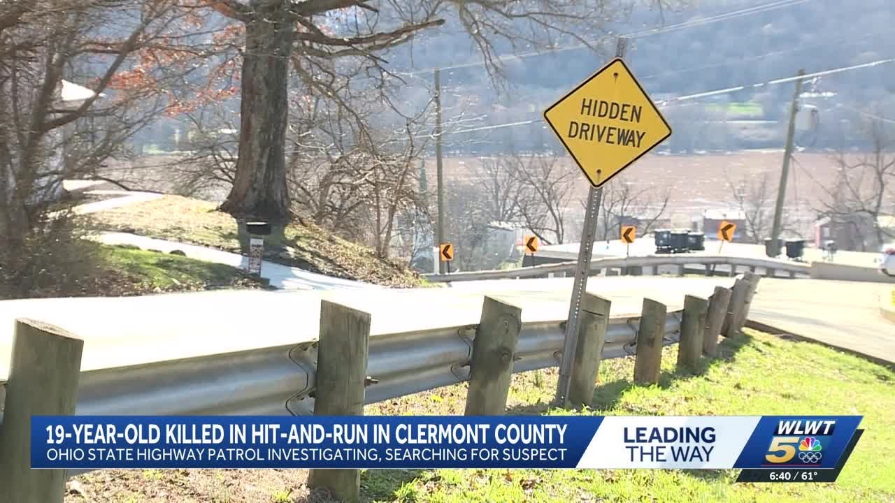 Police: 19-year-old killed in hit-skip crash in Clermont County; suspect being searched for