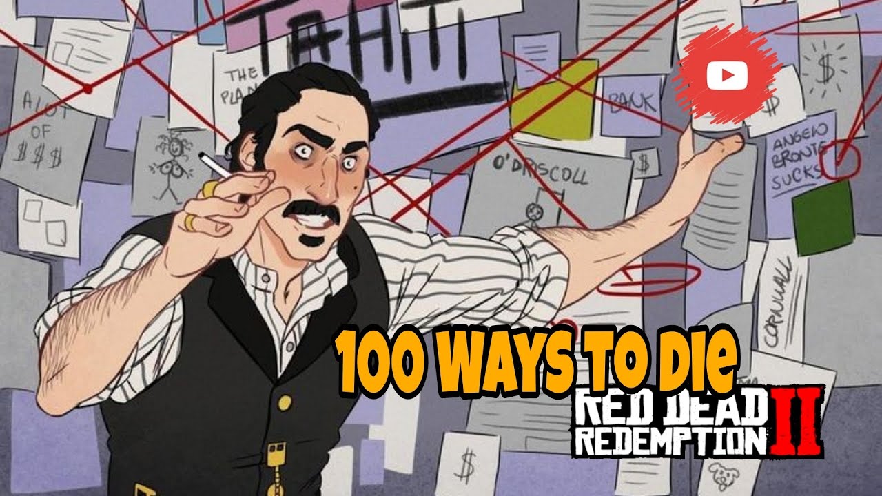 100 Ways to die in red dead redemption 2 - YouTube