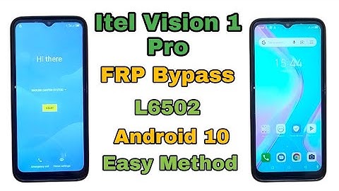 Itel Vision 1 Pro (L6502) Frp bypass | Google Account Remove | Easy Method