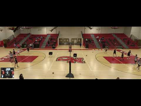 New Canaan High School vs Ridgefield High School Mens Varsity Volleyball