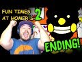 I FOUND SECRET MINIGAMES IN THE EXTRAS!! | Fun Times at Homer’s 2 (Night 6 + ENDING)