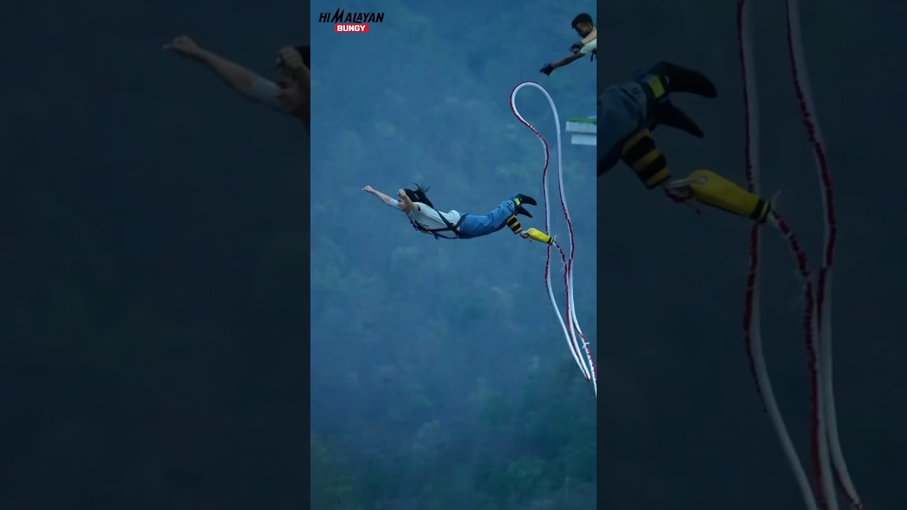 I finally did the India’s highest bungee jumping in Rishikesh 🎉 