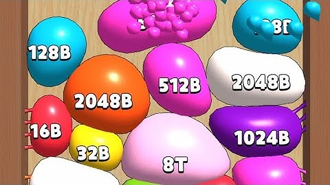Blob Merge 3d - 4T , 8T , 16T , 32T unlock ! Gameplay Walkthrough ( android. ,iOS )