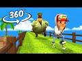 Subway surfers 360 chase you but its 360 degree 2