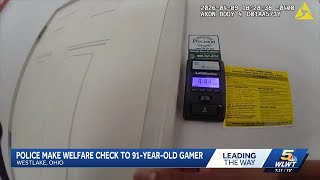 Family calls for welfare check on 91-year-old, police find her playing video games