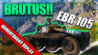 World of Tanks/ Komentovaný replay/ EBR 105