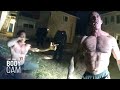 Bodycam Shows Tough Guy Trying to Fight 5 Police Officers: ‘Roided Out’