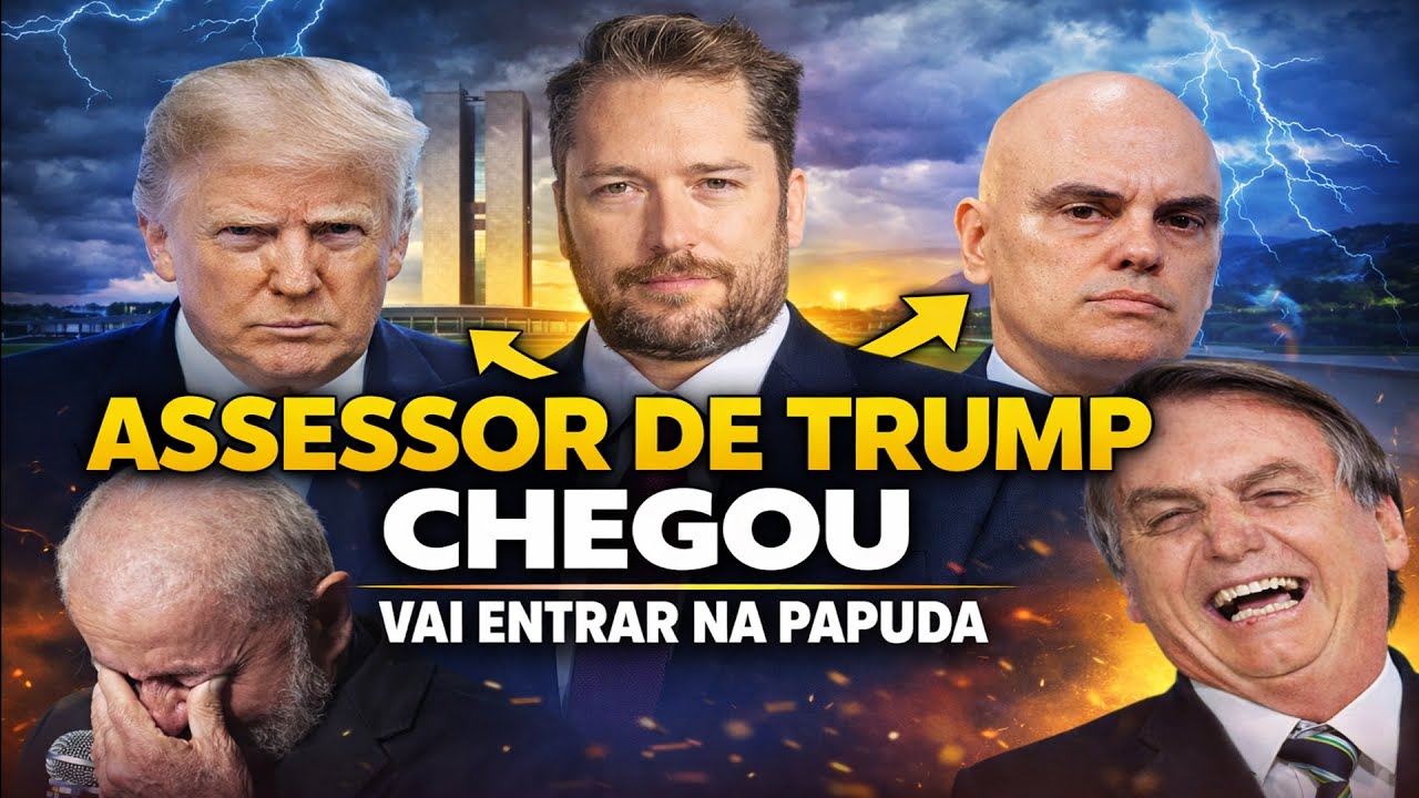 ASSESSOR DE TRUMP VAI VISITAR BOLSONARO NA PAPUD4