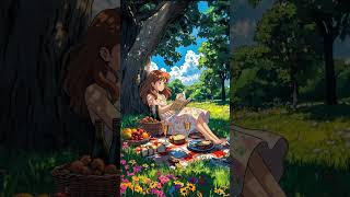 Peaceful Anime Ambience 🌸 | Lofi Relaxing Scene for Sleep &amp; Study
