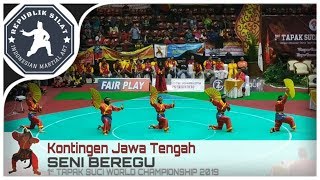 Download Lagu Kejuaraan Dunia - Tapak Suci Jawa Tengah Juara 3 Seni Beregu MP3