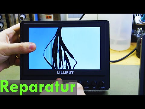 Repair: Lilliput Monitor | A small crack for a monitor, but a...