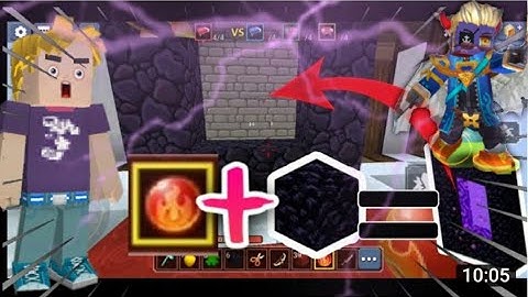 How To Build A Nether Portal!! In Bedwars (BlockMan Go)