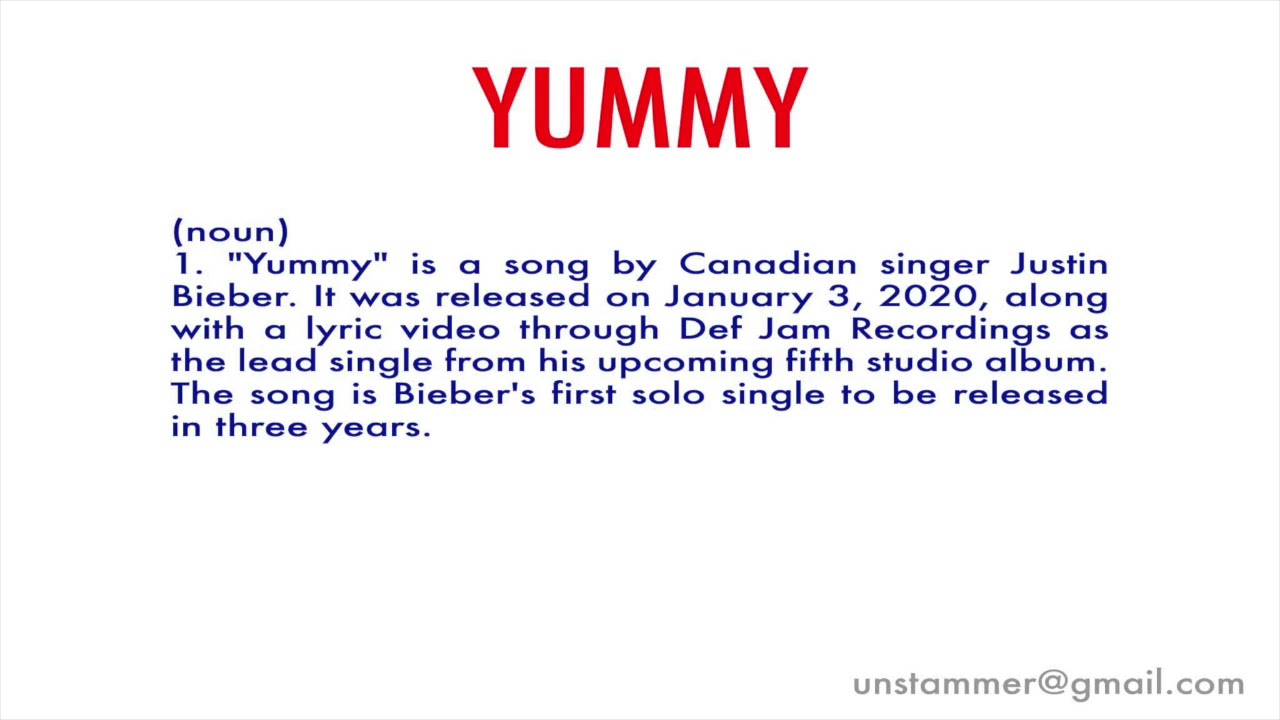 How To Pronounce Yummy YouTube
