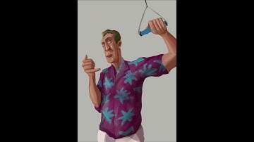 How to draw characters like a pro - time lapse with Procreate - iPad