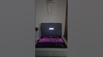 Asus Tuf A15(2024) Ryzen 7 7435hs and NVDIA RTX 4060 Boot Time