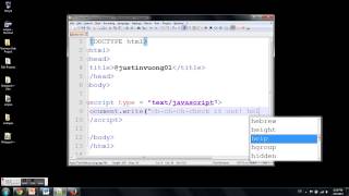 Famous Basic JavaScript Tutorial for Beginners- Pt2 Statements & Dialogue Boxes Profile