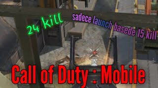 Call of Duty Mobile : Battle Royale one man squad bol kill (Launch base'de yargı dağıttım)