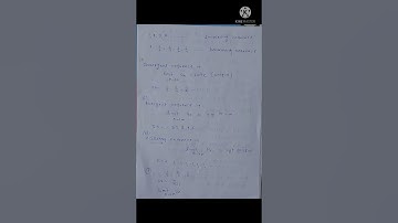 convergent and divergent and oscillatory sequence and series
