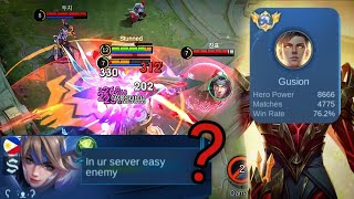 Humbling them with pure Gusion skill screenshot 3