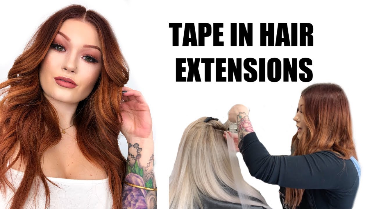 tape in hair extensions