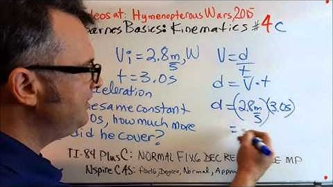 BarnesBasics: Kinematics problem 4c, Mark 1
