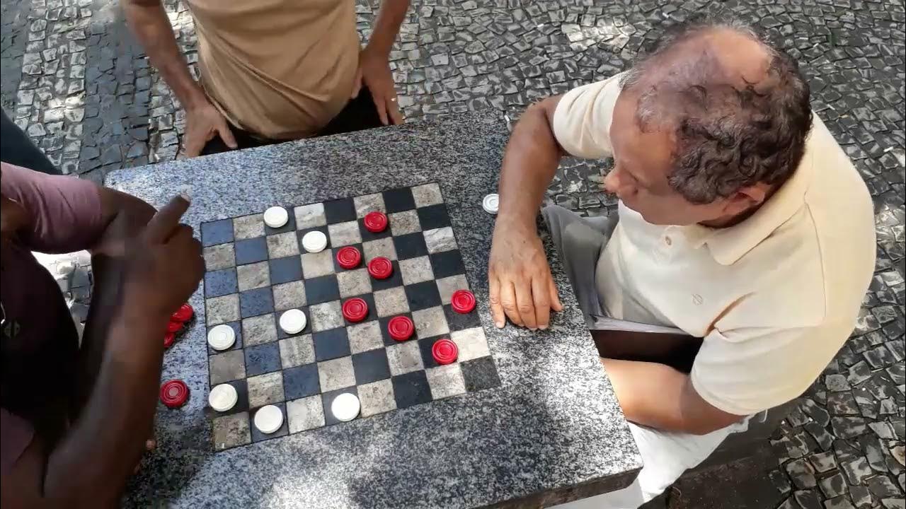 ✜ Jogo de Damas com o Mestre Rogério Cardoso - Conceitos Básicos 3  (subtitle) 