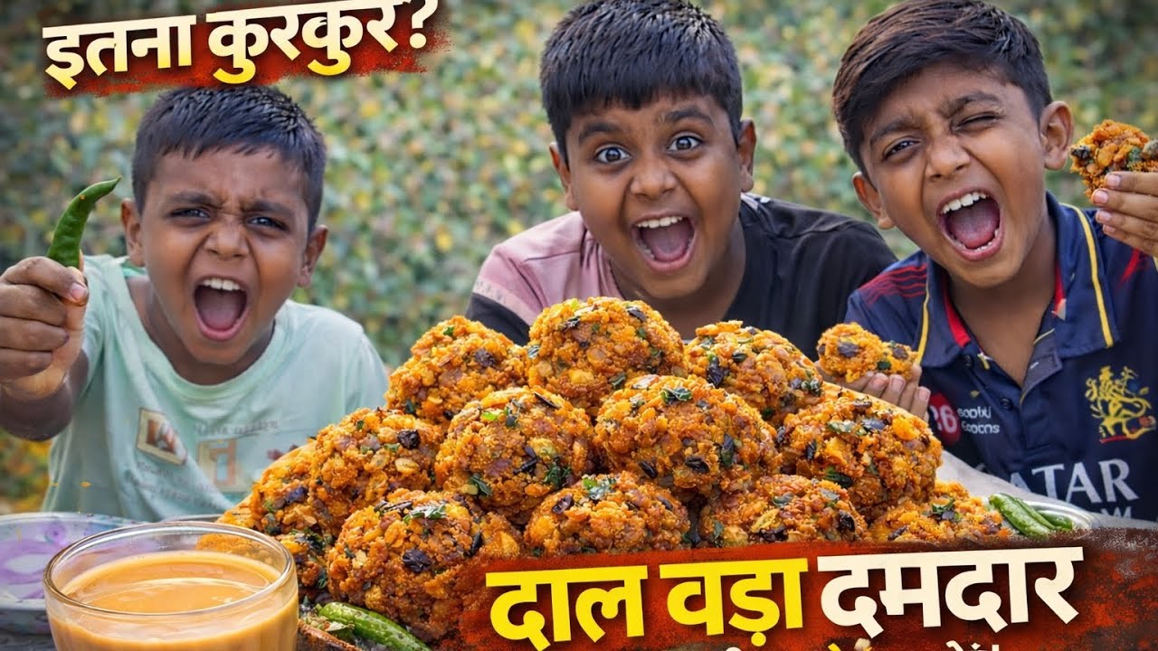 Crispy Daal Vada Recipe 😍 | Dalwada Kaise Banaen | Street Style Chana Dal Vada 