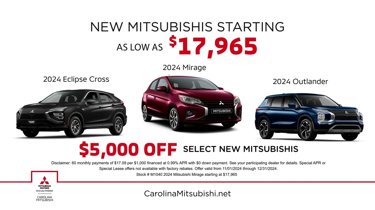 Carolina Mitsubishi - Shop New Mitsubishi in High Point