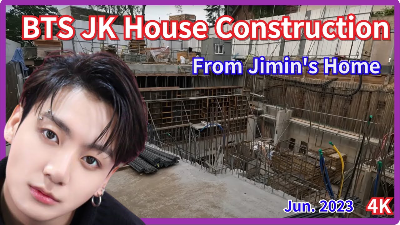 от дома Чимина из BTS до нового дома JK в Итэвоне, Ночная улица Итэвона / Сеул, КОРЕЯ / 4K