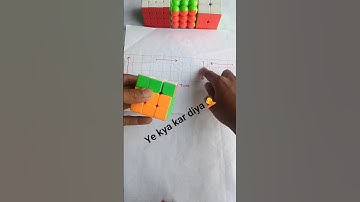 3x3 Cube Secret Shortcut 🔥 | Beginners Love This! #shorts