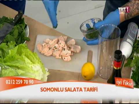 Video: Somonlu Hafif Salata