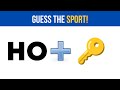 Can you guess the sports name in 15 seconds  test your iq level  emoji puzzle  emoji challenge