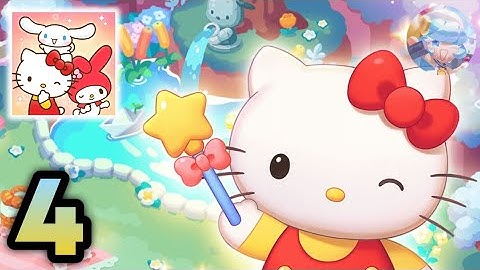 Hello Kitty Friends Match - Gameplay Walkthrough Part 4 - Level 28-29 (iOS, Android)