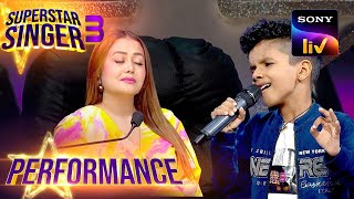 Superstar Singer S3 | Avirbhav से 'Chahoonga Main Tujhe' गाना सुनकर Neha हुई मदहोश | Performance