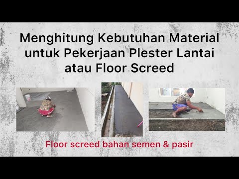 Video: Screed lantai beton: penuangan, perangkat, ketebalan, insulasi
