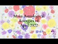 Main Astrological Energies of April 2022 ~ Jupiter-Neptune conjunction and Eclipse season begins