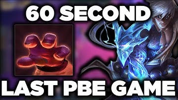 LAST INHOUSE PBE CHALLENGER GAME CHINA IONIA SERVER BEFORE SET 8 RELEASE TEAMFIGHT TACTICS TFT TCL