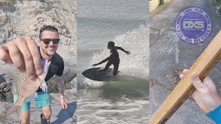 Rock Fishing, Skimboarding & Spearguns in Level 2