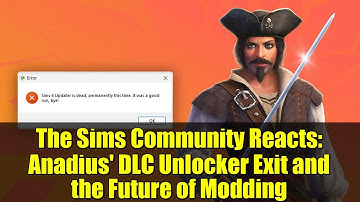 The Sims Community Reacts: Anadius
