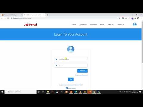 Job Portal Using PHP and MySQL