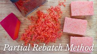 Turn Old Soap into New Soap (Partial Rebatch Soapmaking Method)