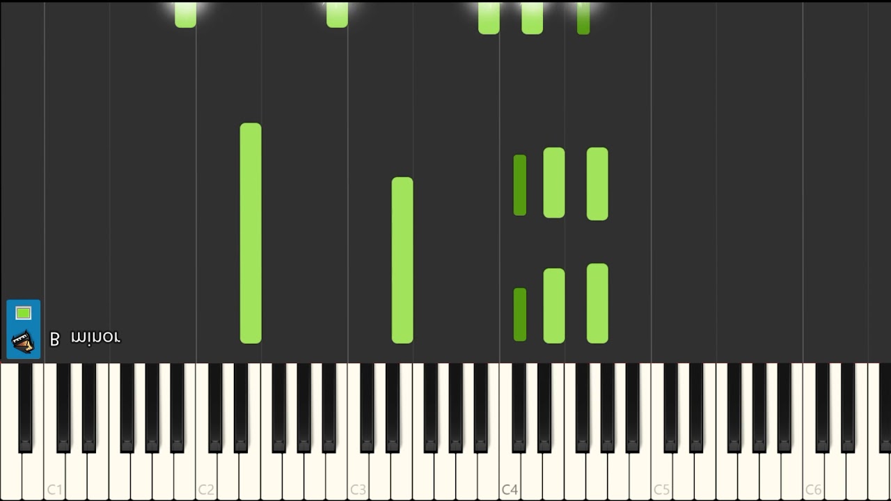 No veo la hora noel schajris piano tutorial - YouTube