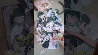 💜Kanao Tsuyuri from Kimetsu no Yaiba Mini Journal pink & violet🌸 theme#youtubeshorts #shorts #short
