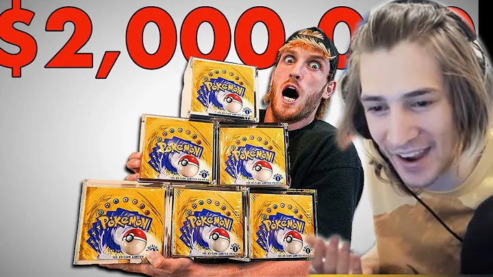 xQc Reacts to Logan Paul Spending $2,000,000 On Pokémon Cards