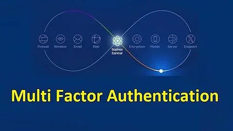 2. Multi Factor Authentication and creating Users || Sophos Central Endpoint Security & Intercept X