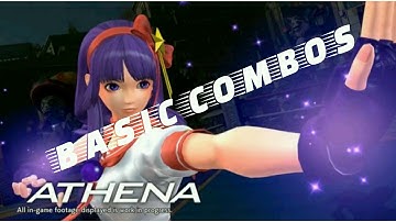 KOF 14 Athena BASIC COMBOS