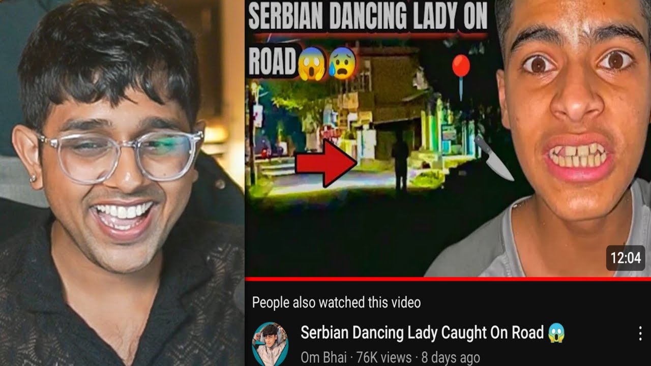This INDIAN YOUTUBER Caught SERBIAN DACING LADY on Road